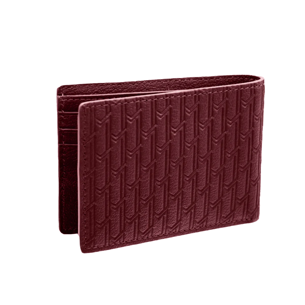 جلد الجمل بورغندي / فضي