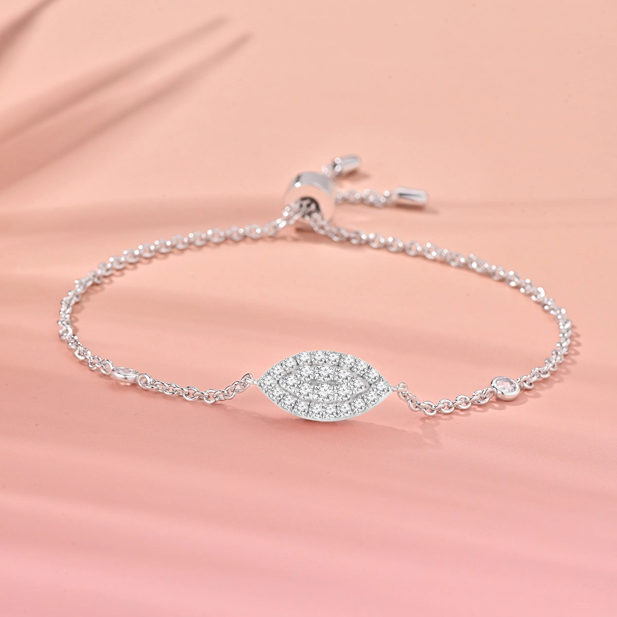 Daisy Leaf / Bracelet Silver