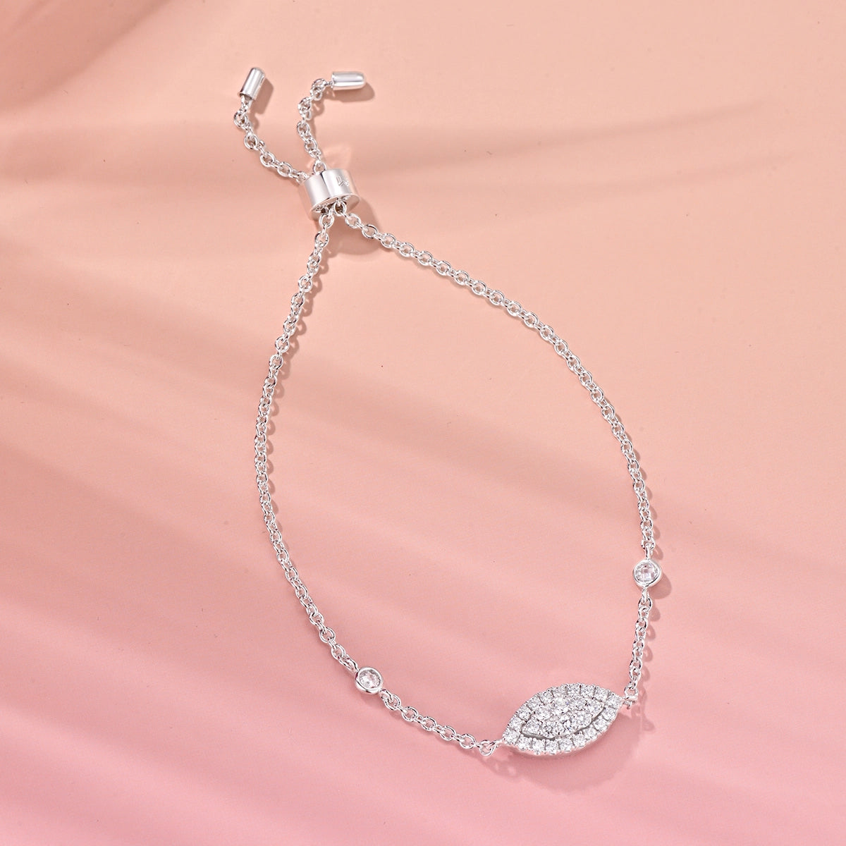 Daisy Leaf / Bracelet Silver