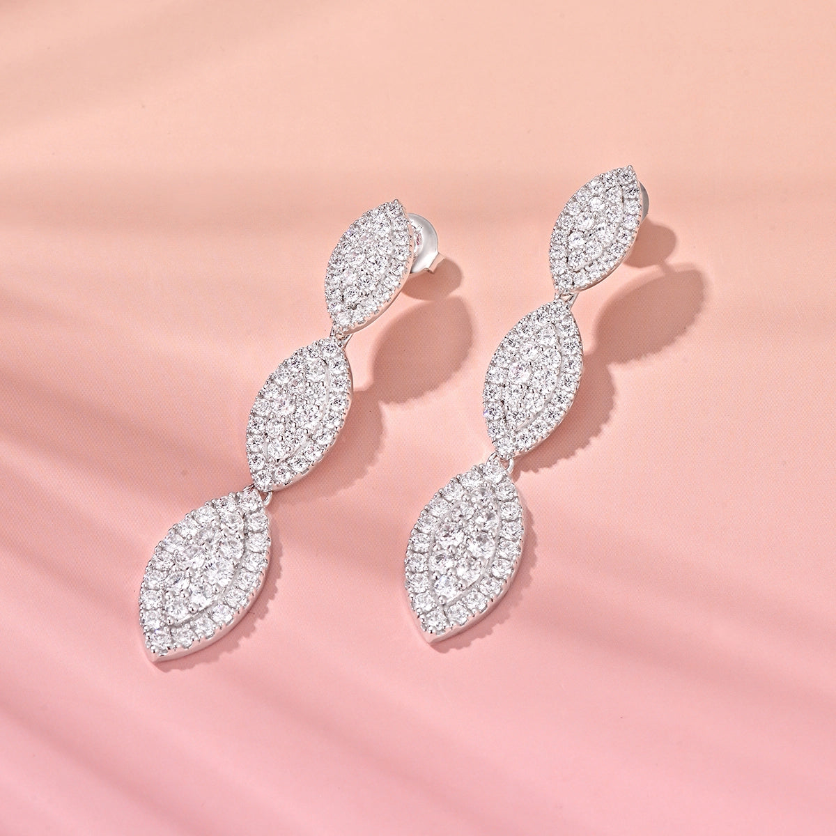 Daisy Leaf / Earrings Silver