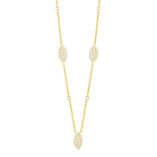 Daisy Leaf / Necklace Gold