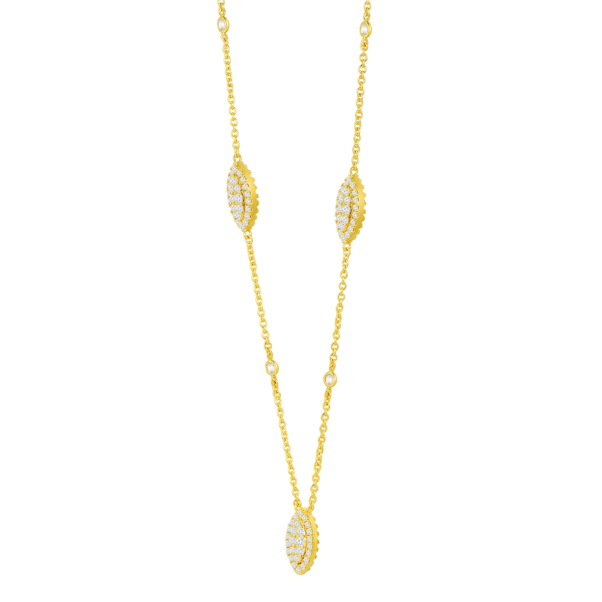 Daisy Leaf / Necklace Gold