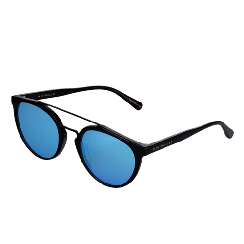 Retro - Black / Blue Mirror