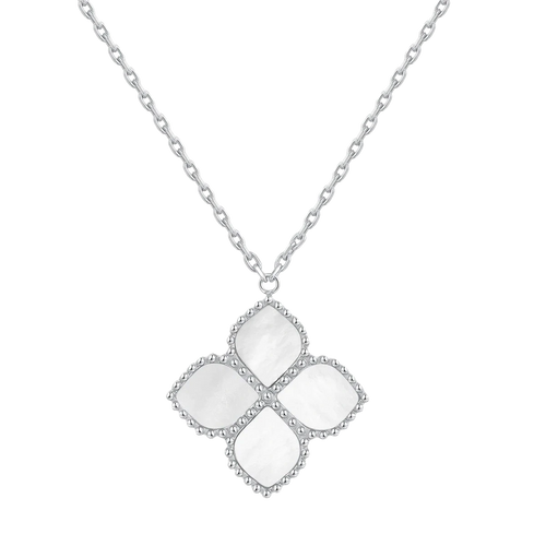 Joory / Necklace Pearl Silver