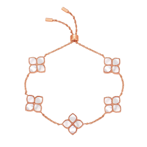 Joory / Bracelet Pearl Rose Gold