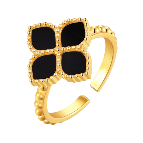 Joory / Ring Black Gold