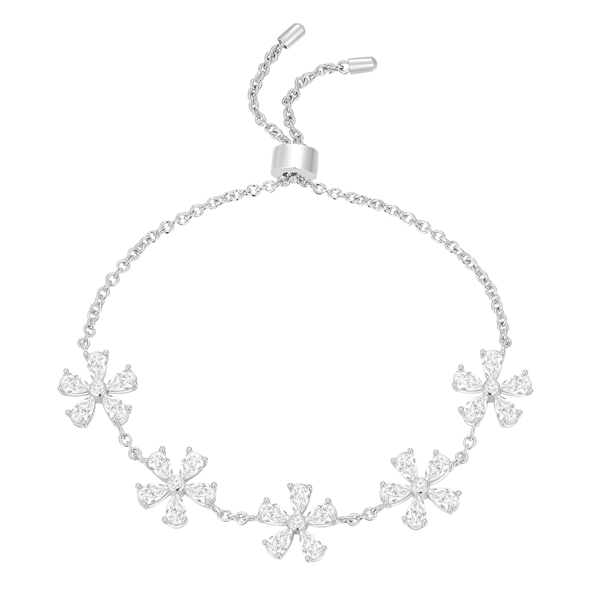 Daisy Flower / Multi Motif Set Silver