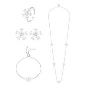 ديزي فلاور كولكشن/ طقم اللون الفضي