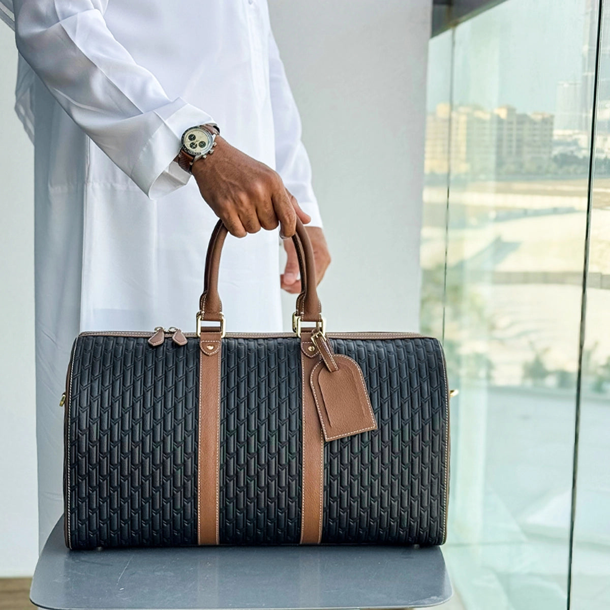 دفل باغ / اسود و تان