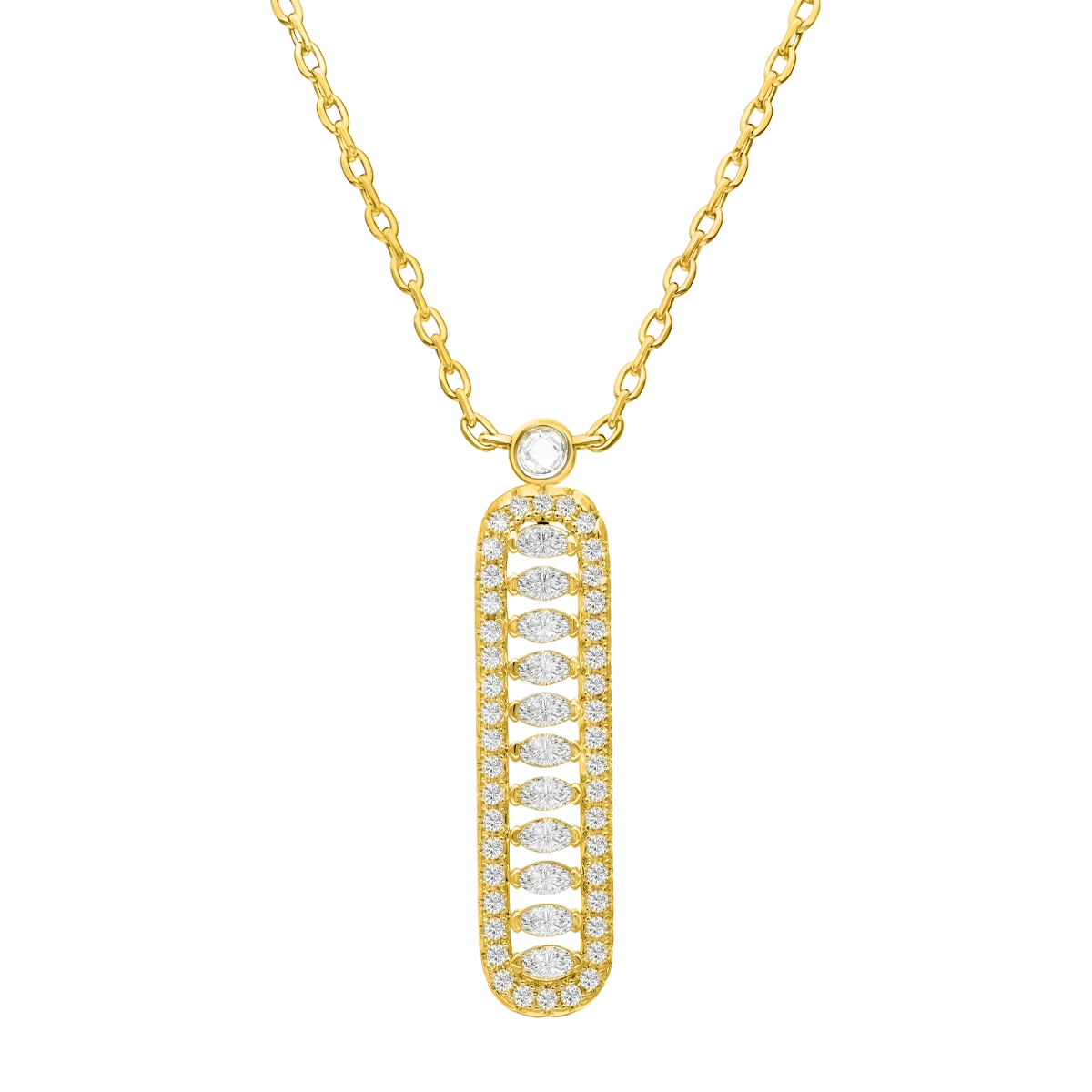 فاين / طقم باللون الذهبي