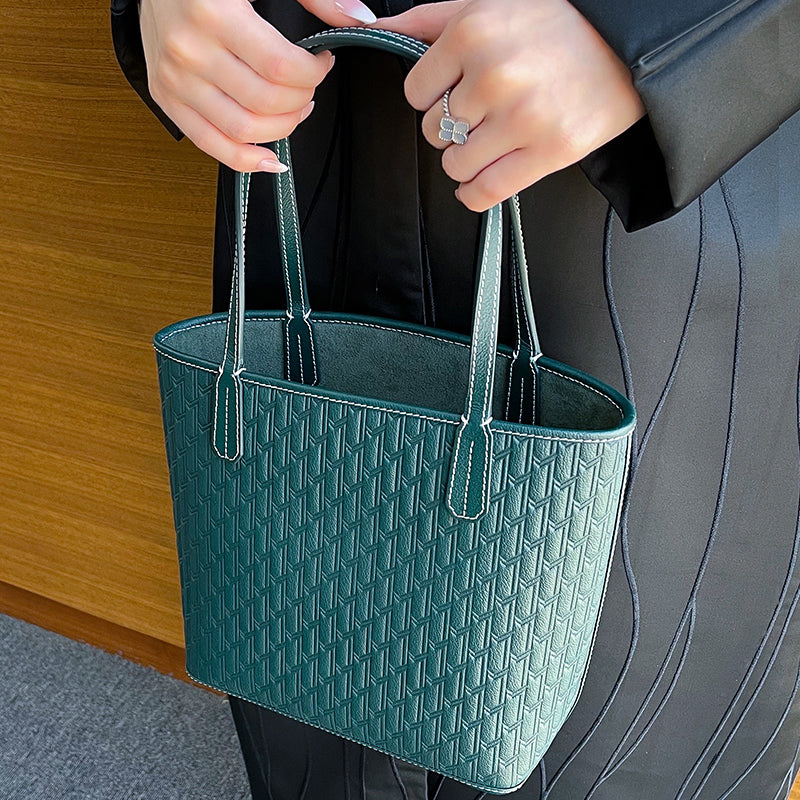 Mini Tote Bag / Green