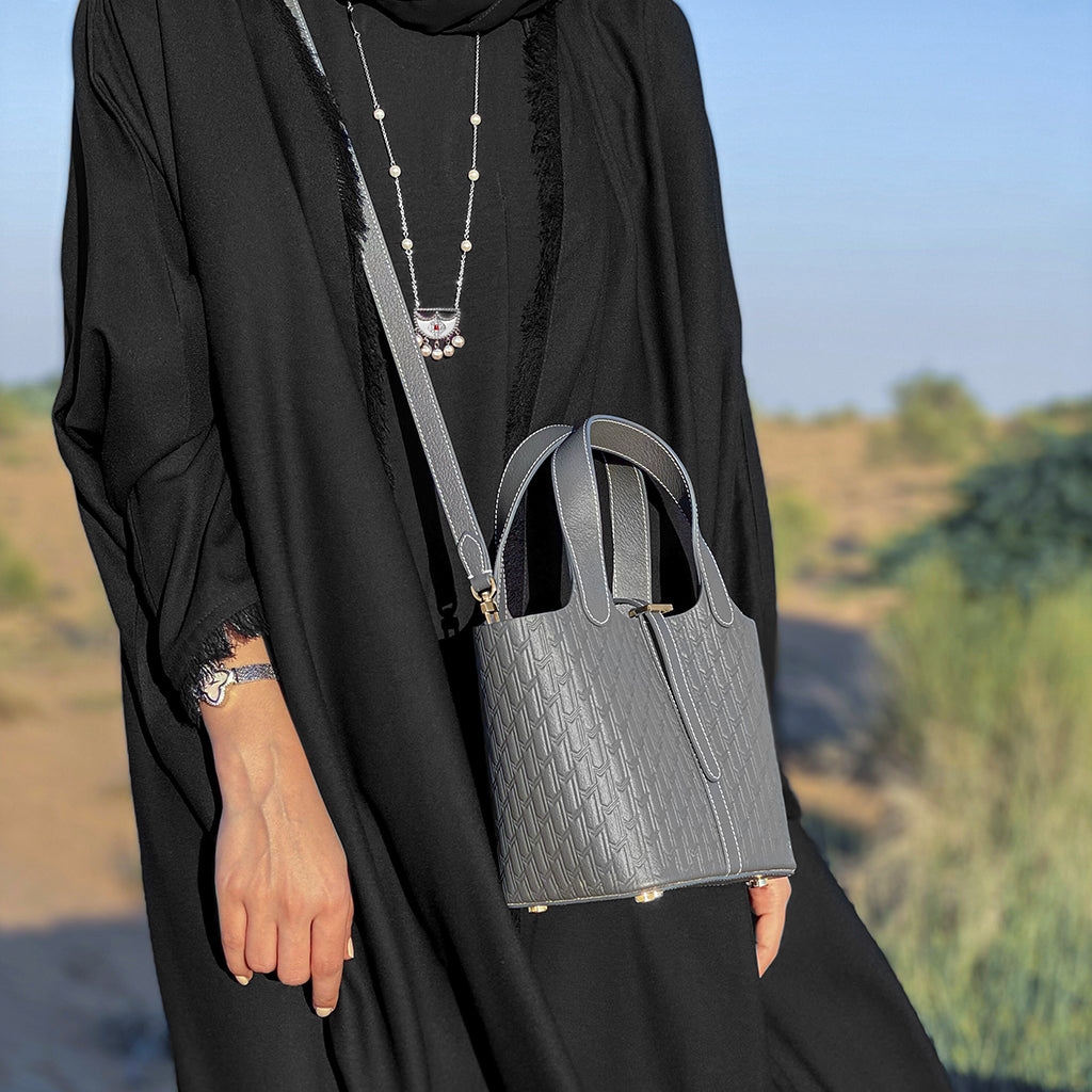 Alyazia Handbag / Grey