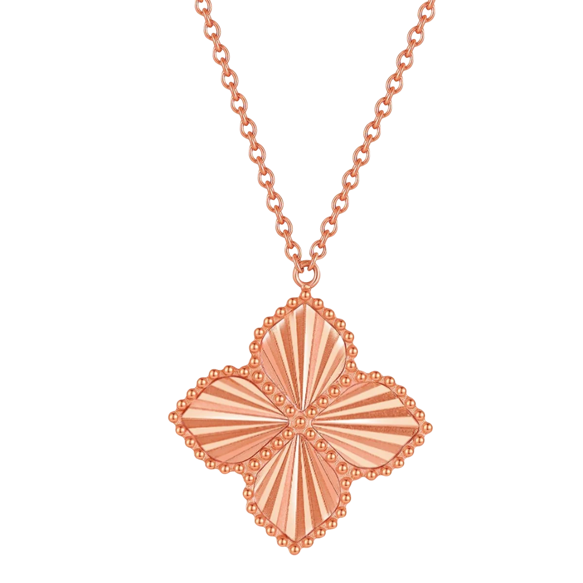 جوري / عُقد إشراقة الجوري بلون الروز قولد