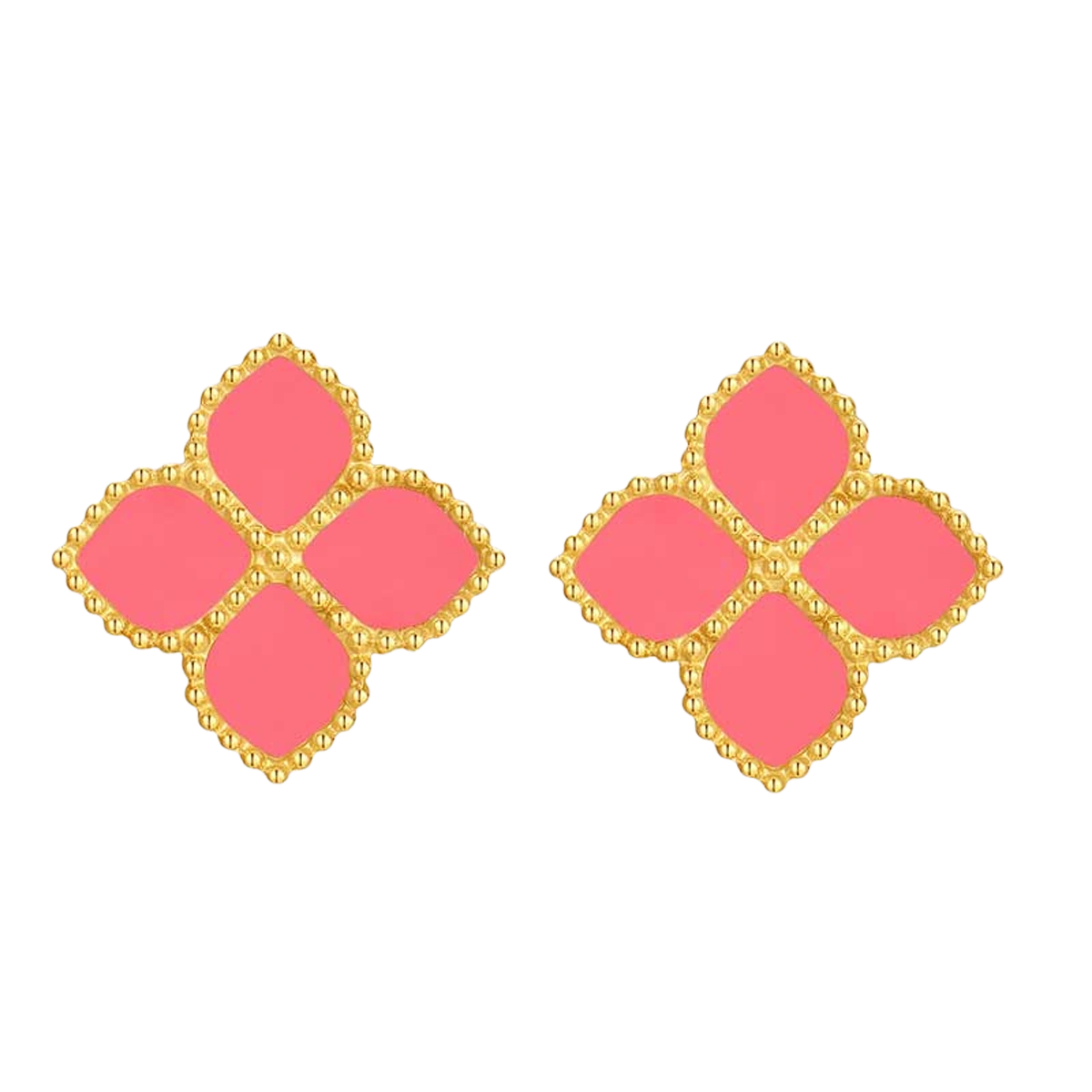 Joory / Earrings Pink Gold