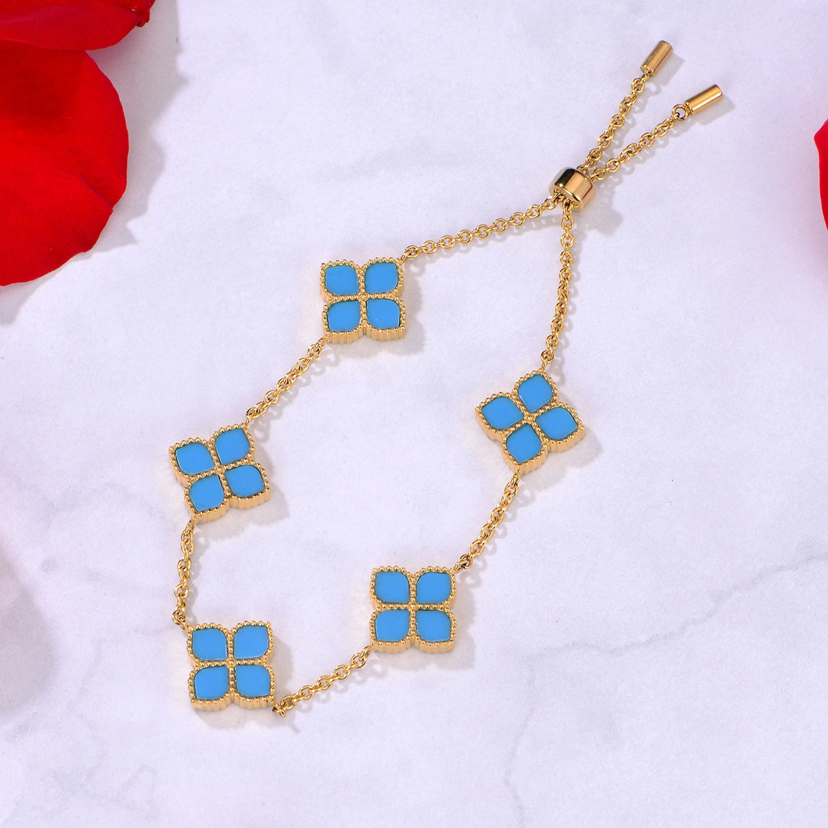 Joory / Set Teal Gold