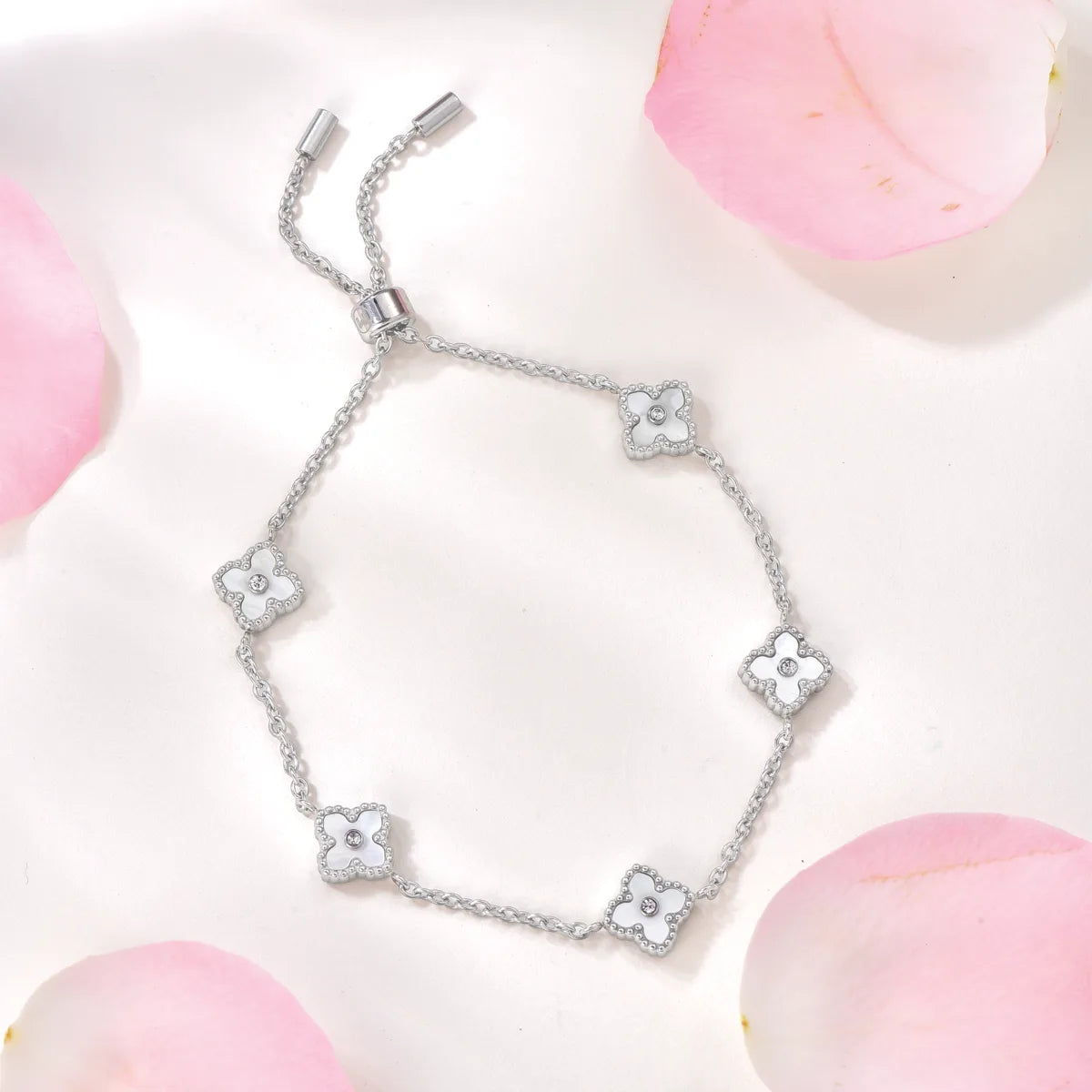 Mini Joory / Bracelet Pearl Silver