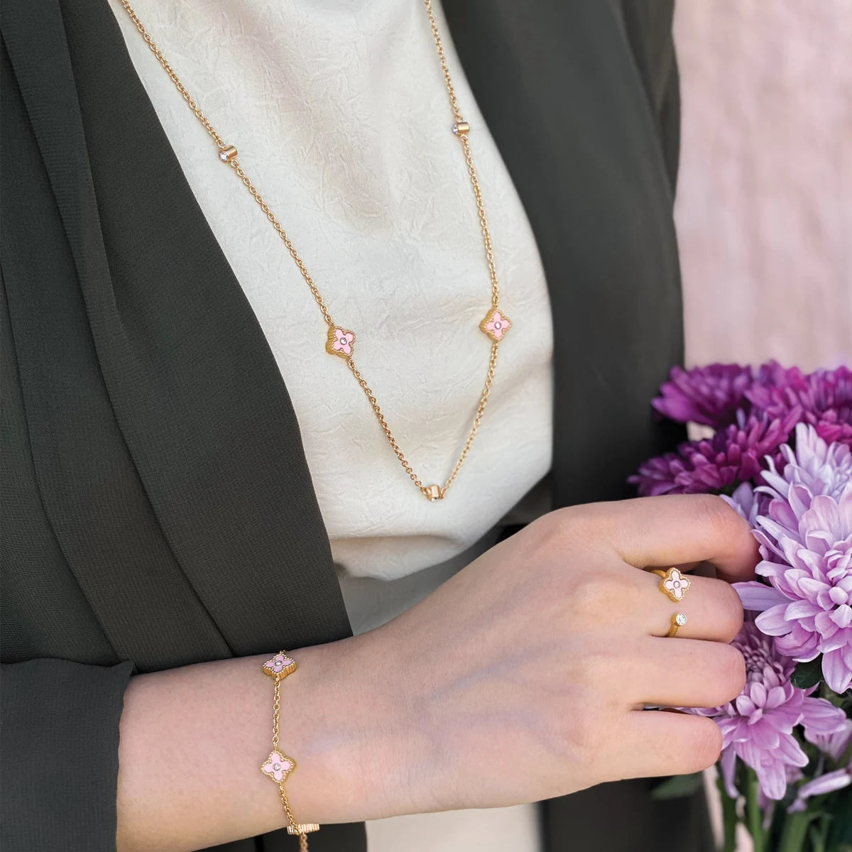 Mini Joory / Bracelet Baby Pink Gold