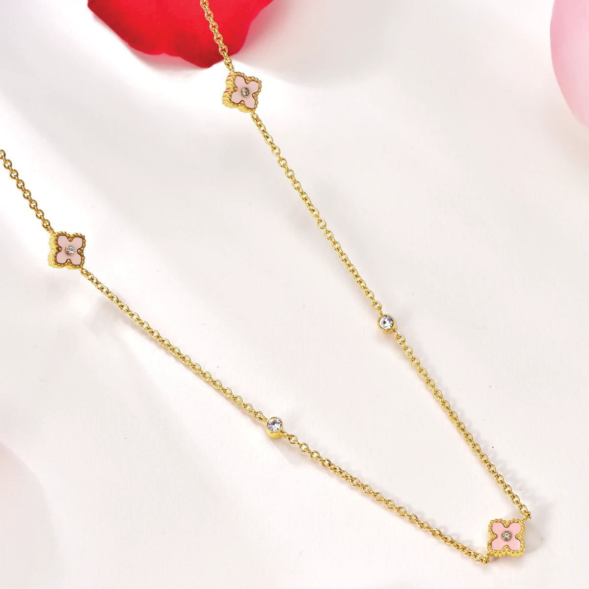Mini Joory / Necklace Baby Pink Gold
