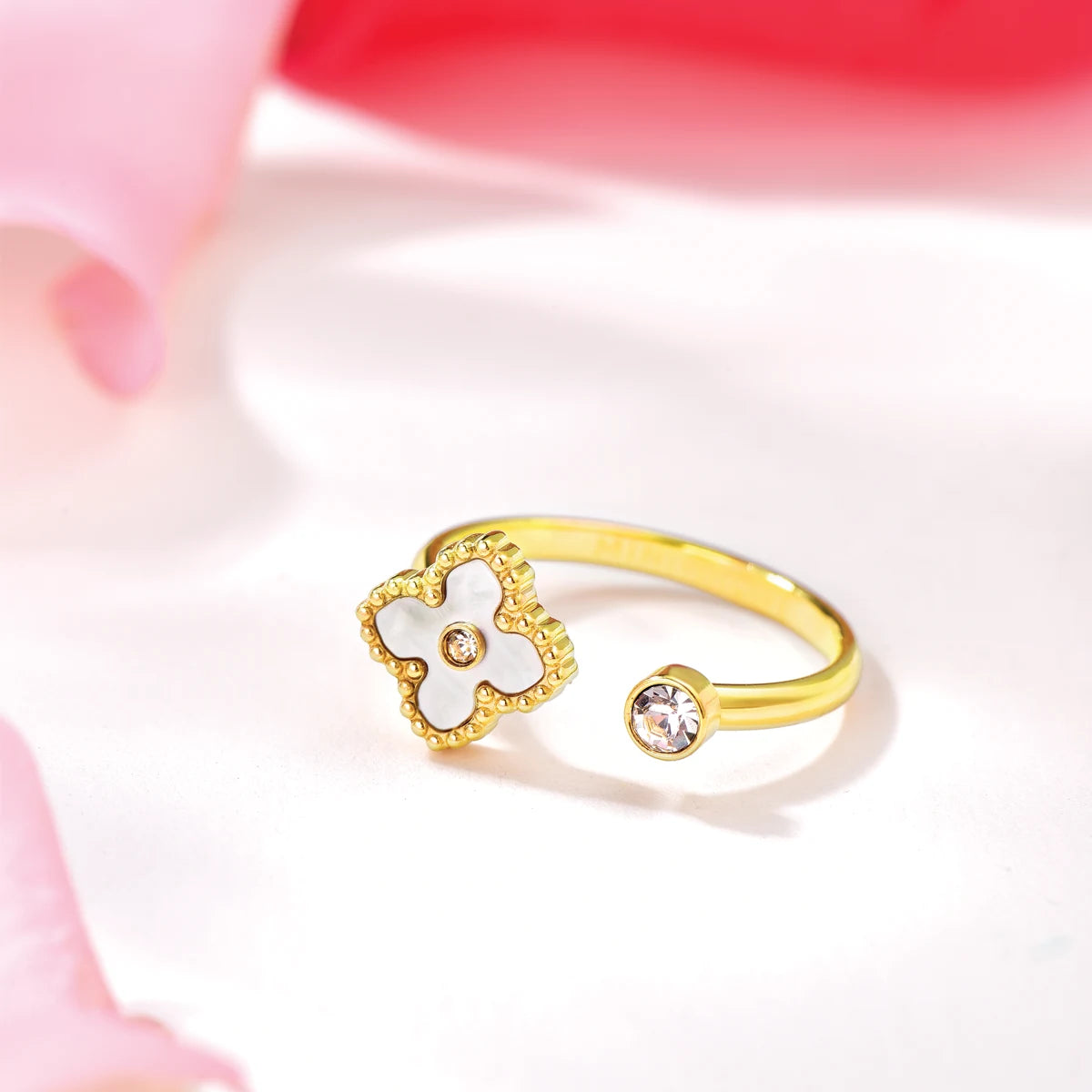 Mini Joory / Ring Pearl Gold