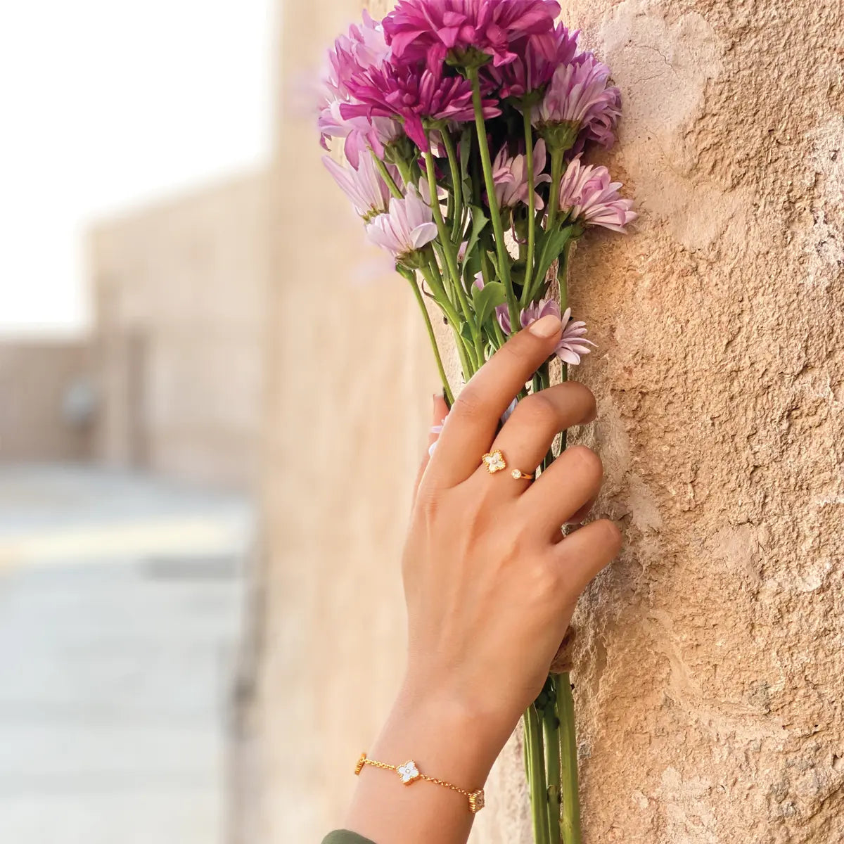 Mini Joory / Ring Pearl Gold