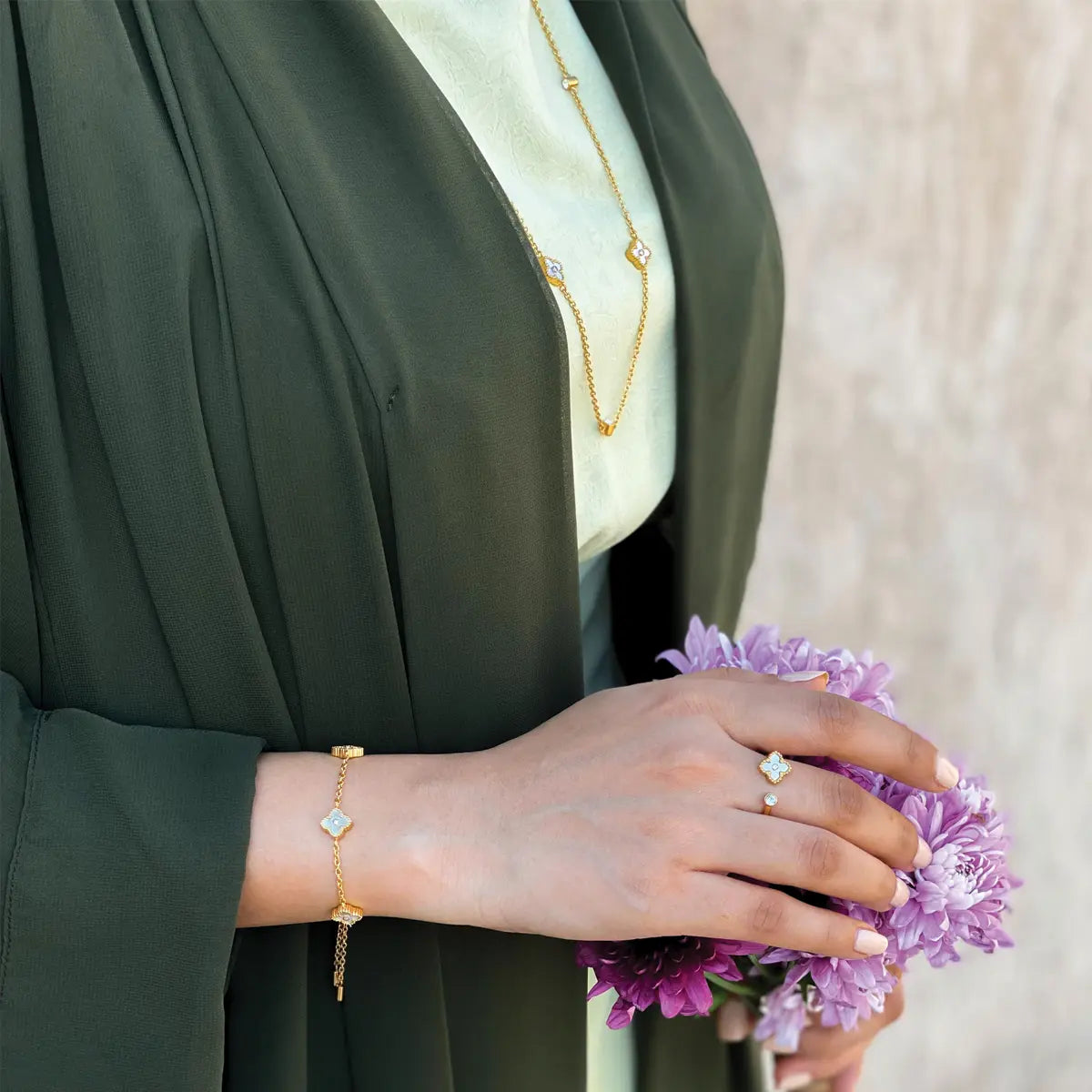 Mini Joory / Ring Pearl Gold