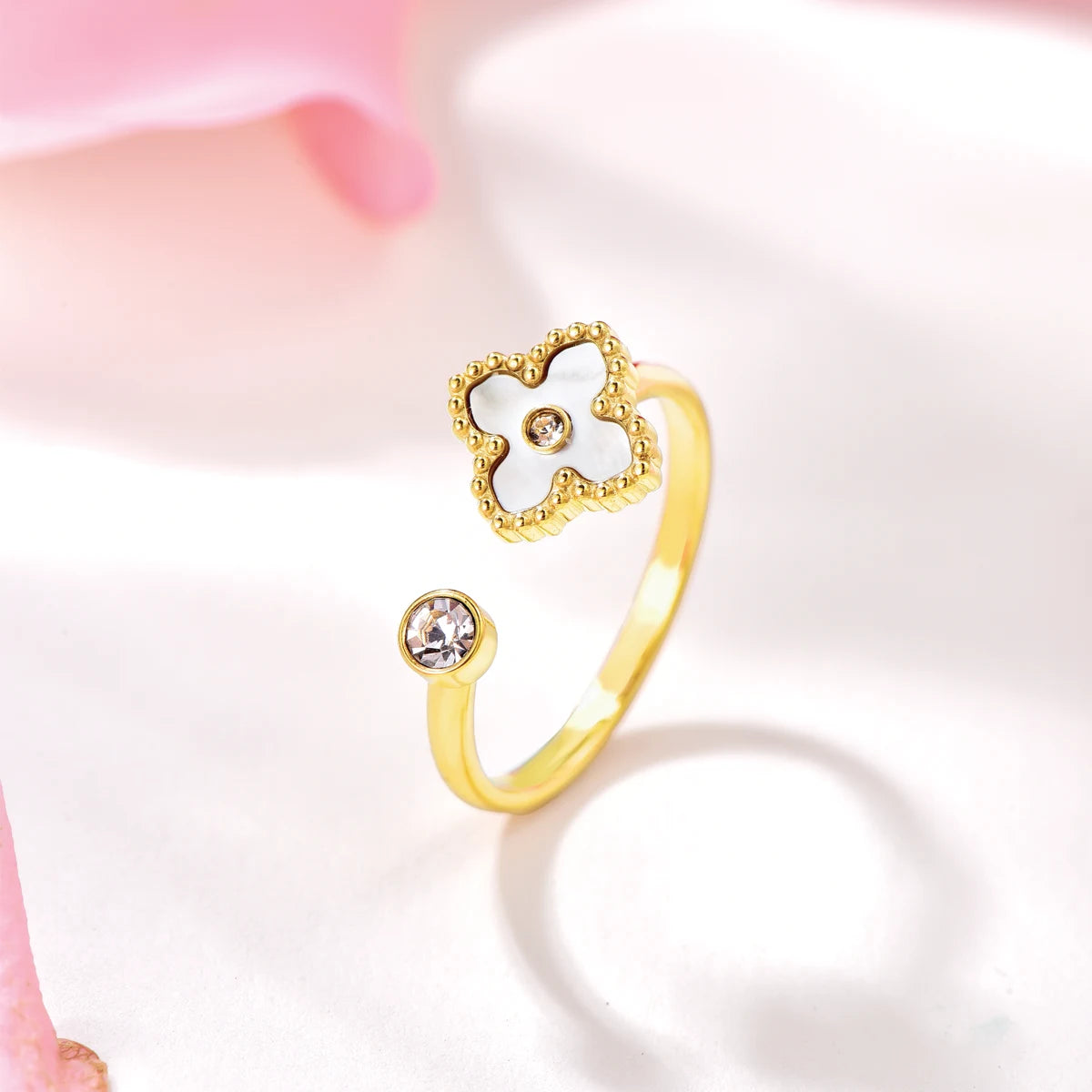 Mini Joory / Ring Pearl Gold