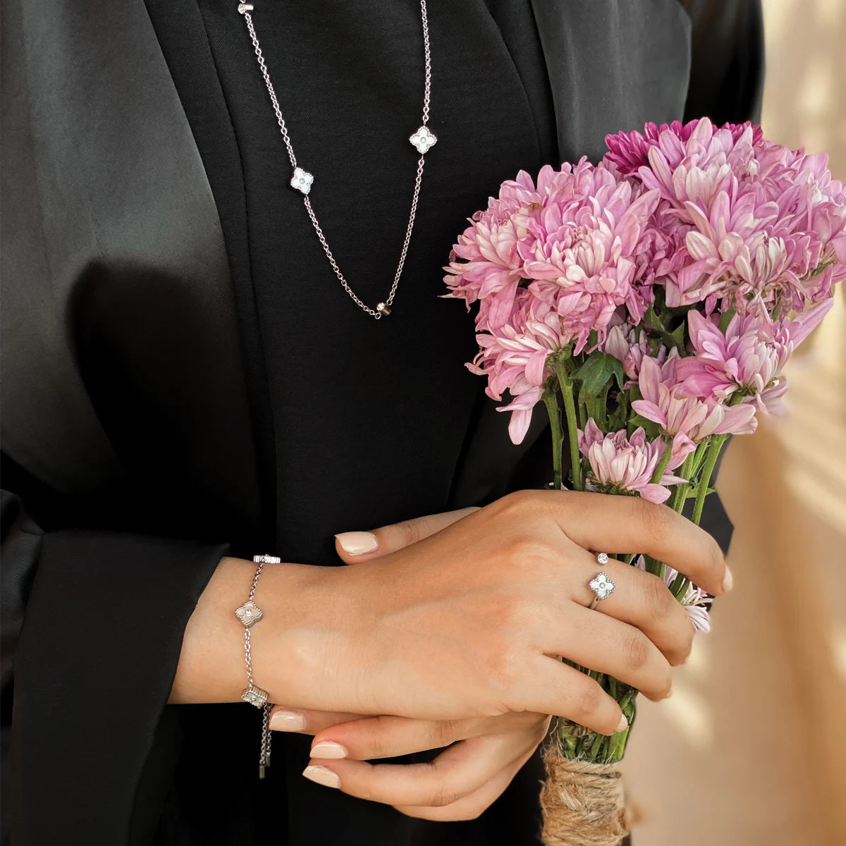 Mini Joory / Set Pearl Silver