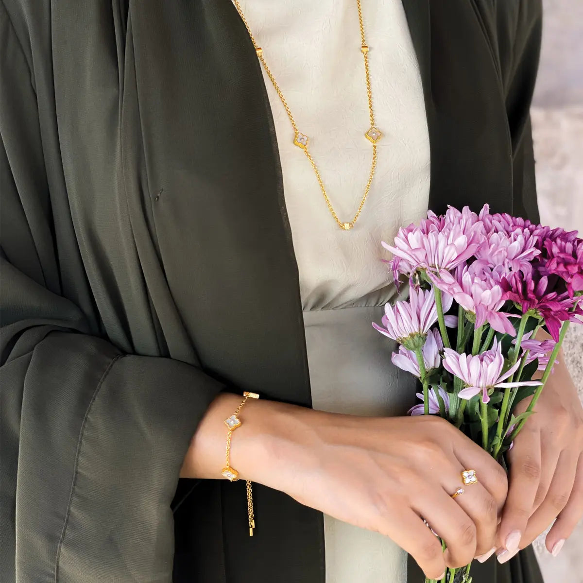 Mini Joory / Set Pearl Gold