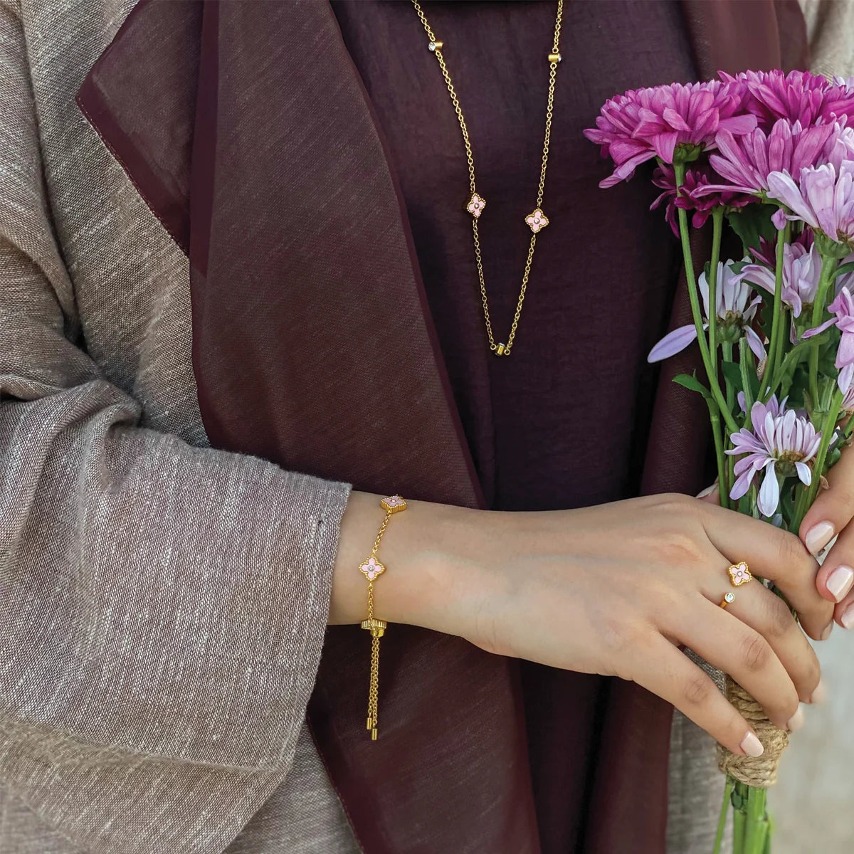 Mini Joory / Set Baby Pink Gold