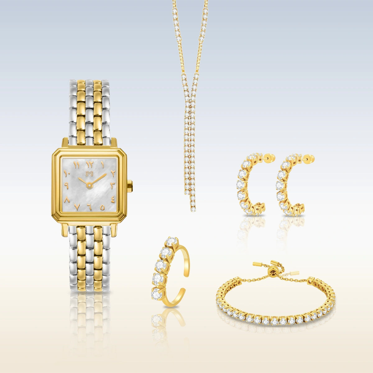 Jawhara / Tennis Gold - Gift Set