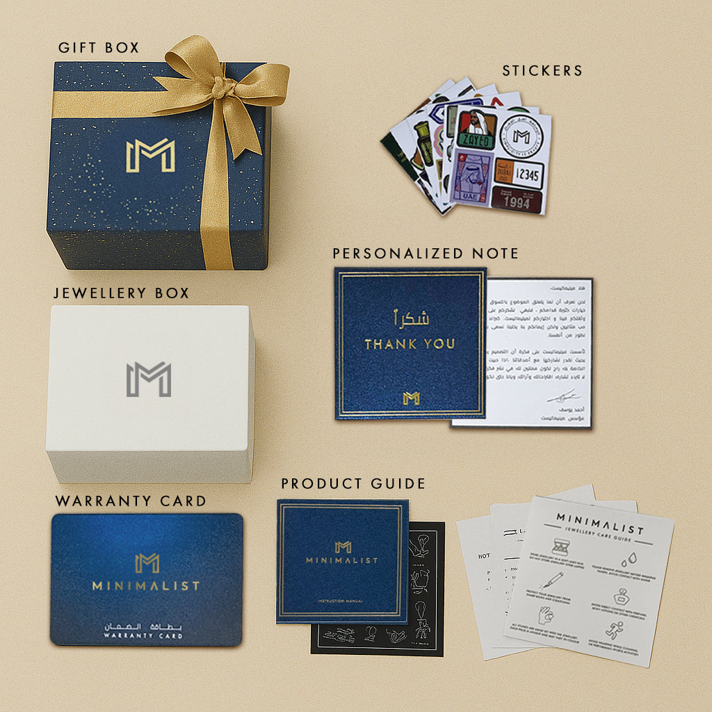 فاين / أقراط باللون الفضي