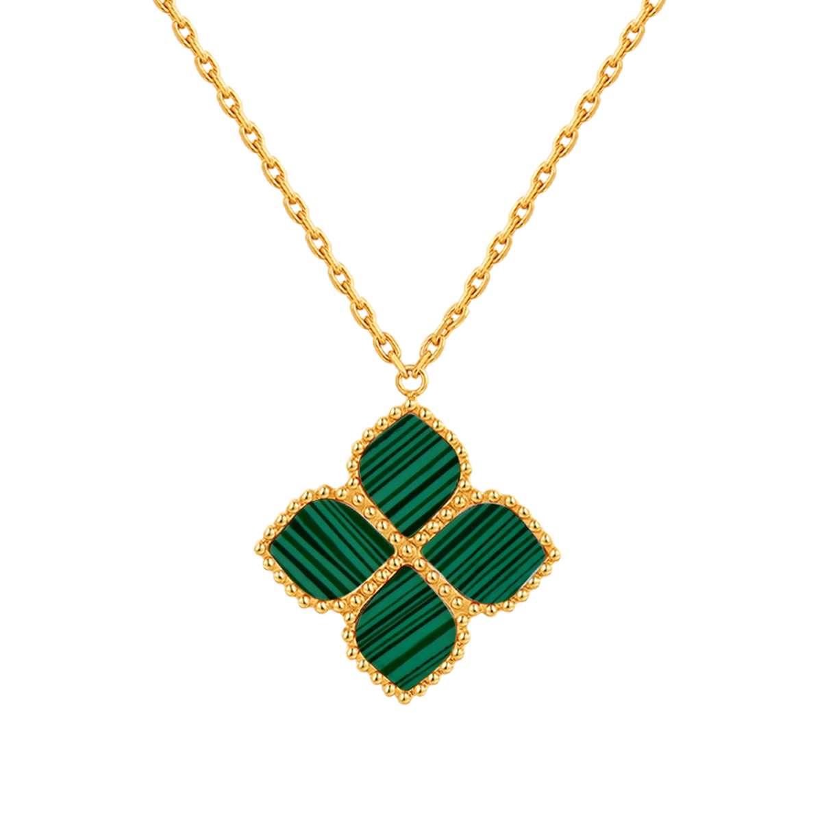 Joory / Set Malachite Gold