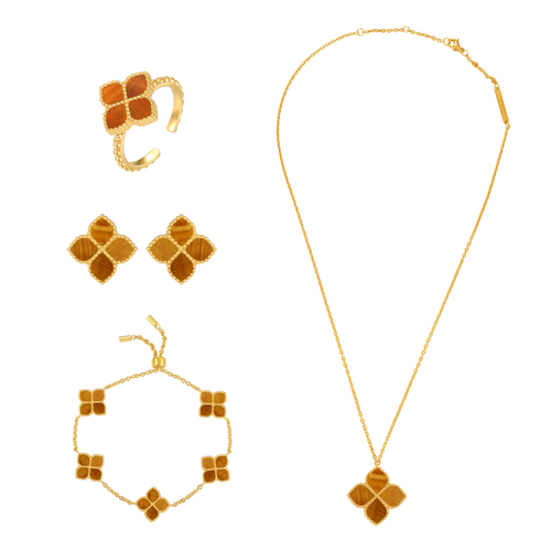 Joory / Set Tiger Eye Gold