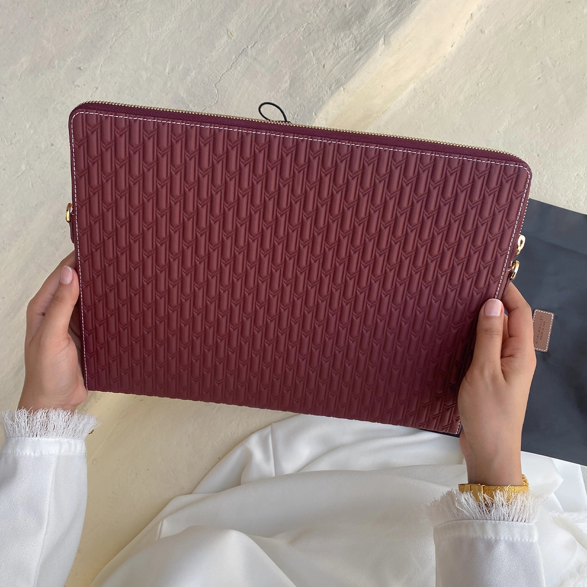 Laptop Sleeve / Burgundy