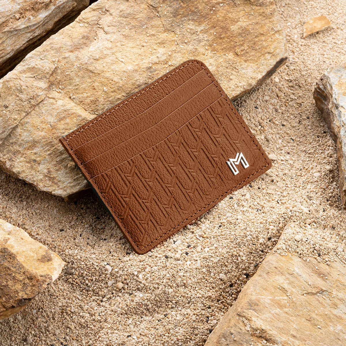 Camel Leather Tan / Silver