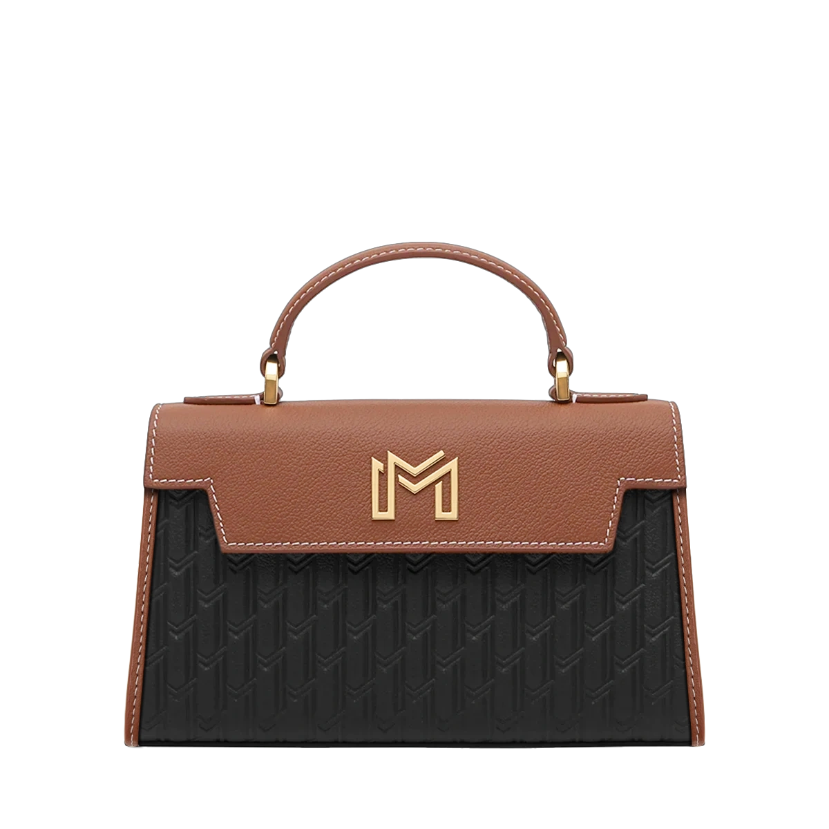 Hessa Handbag / Black & Tan