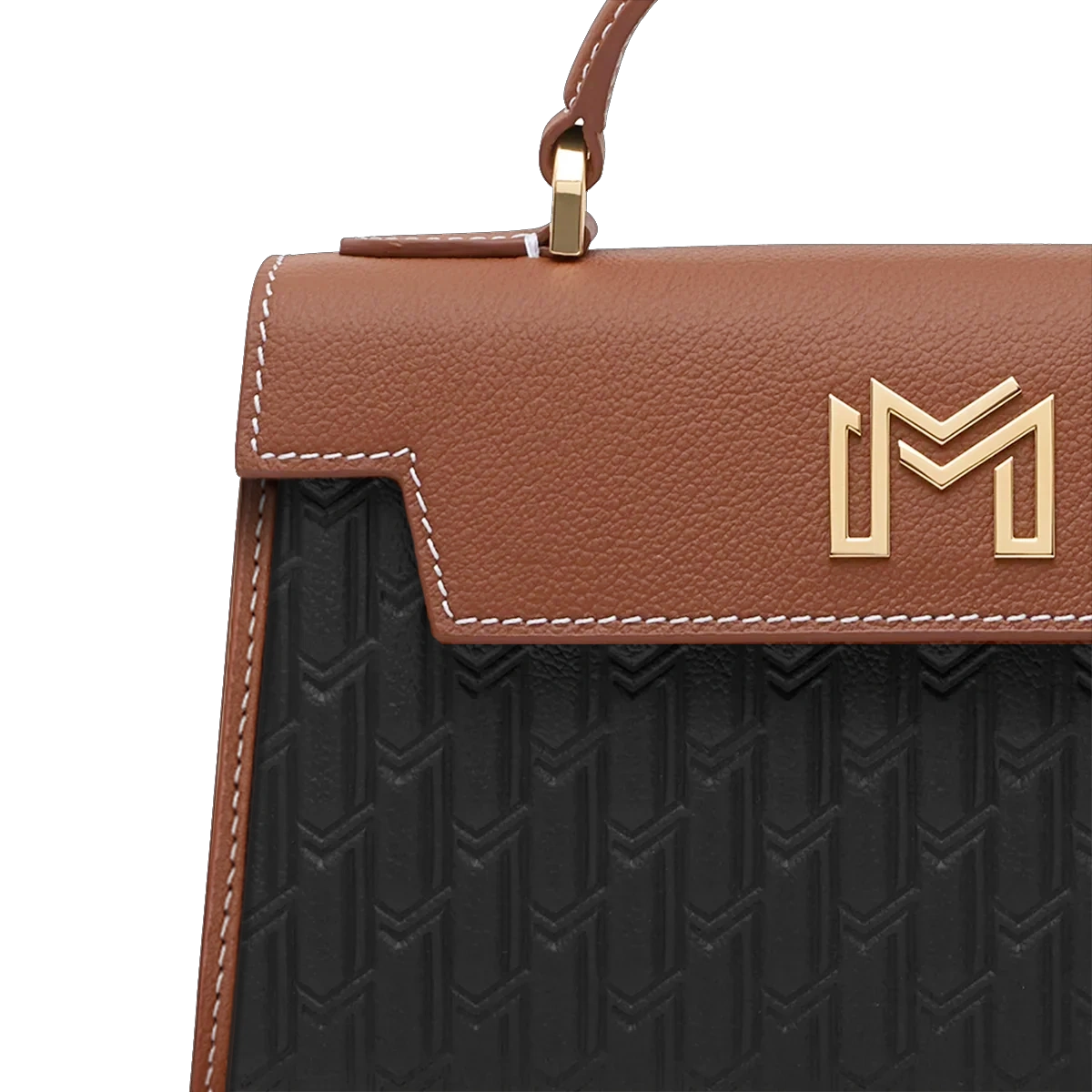 Hessa Handbag / Black & Tan