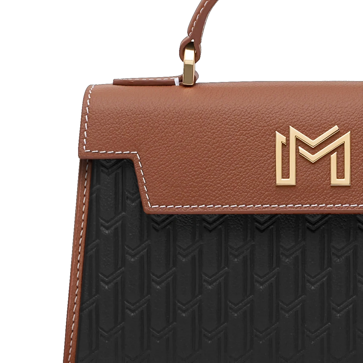 Hessa Handbag / Black & Tan