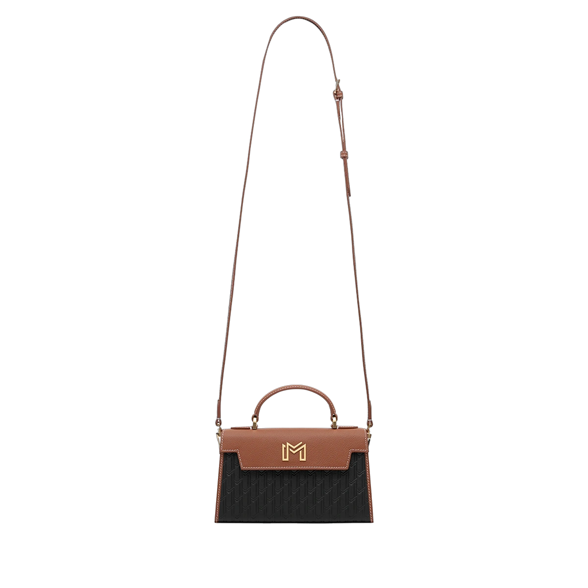Hessa Handbag / Black & Tan