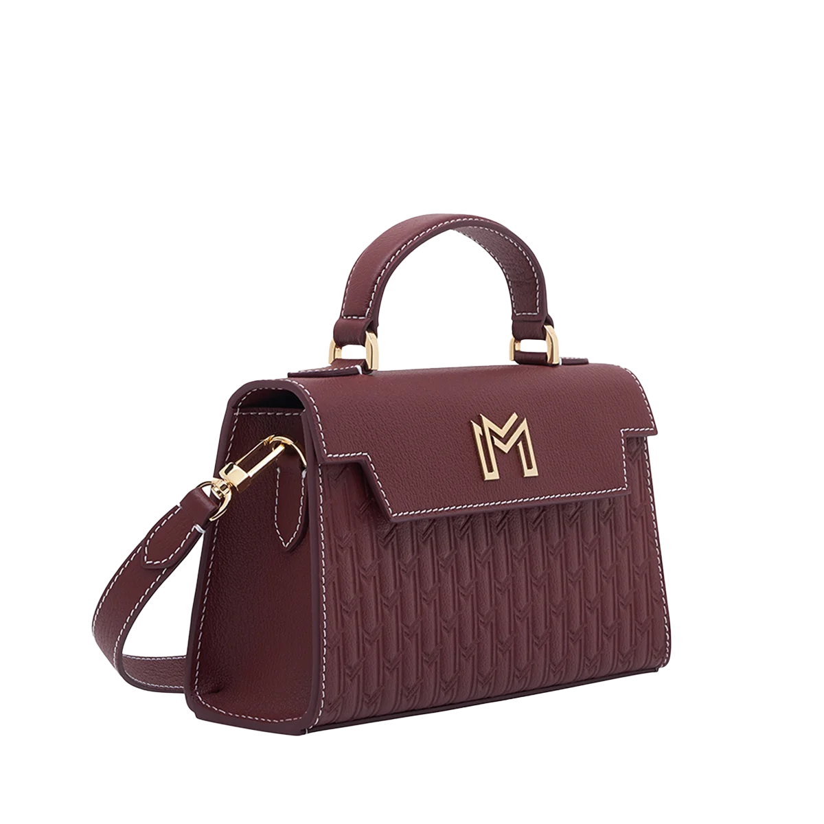 Hessa Handbag / Burgundy