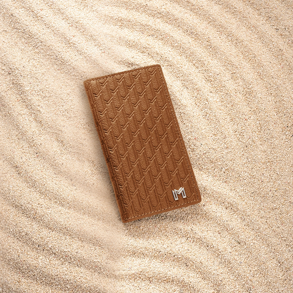 Camel Leather Tan / Silver