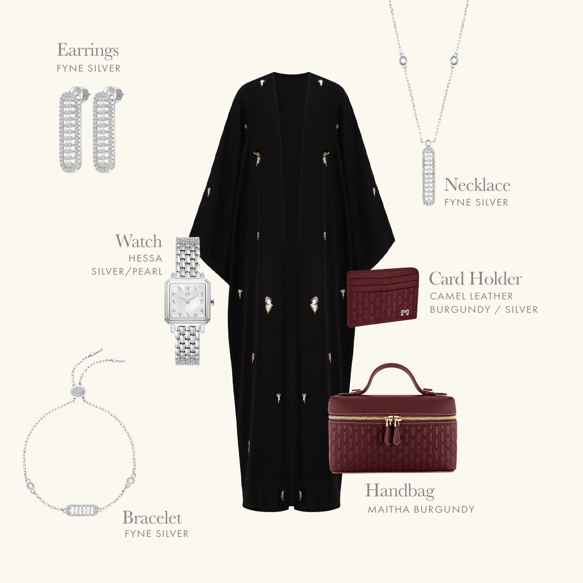 شنطة ميثاء / بورغندي