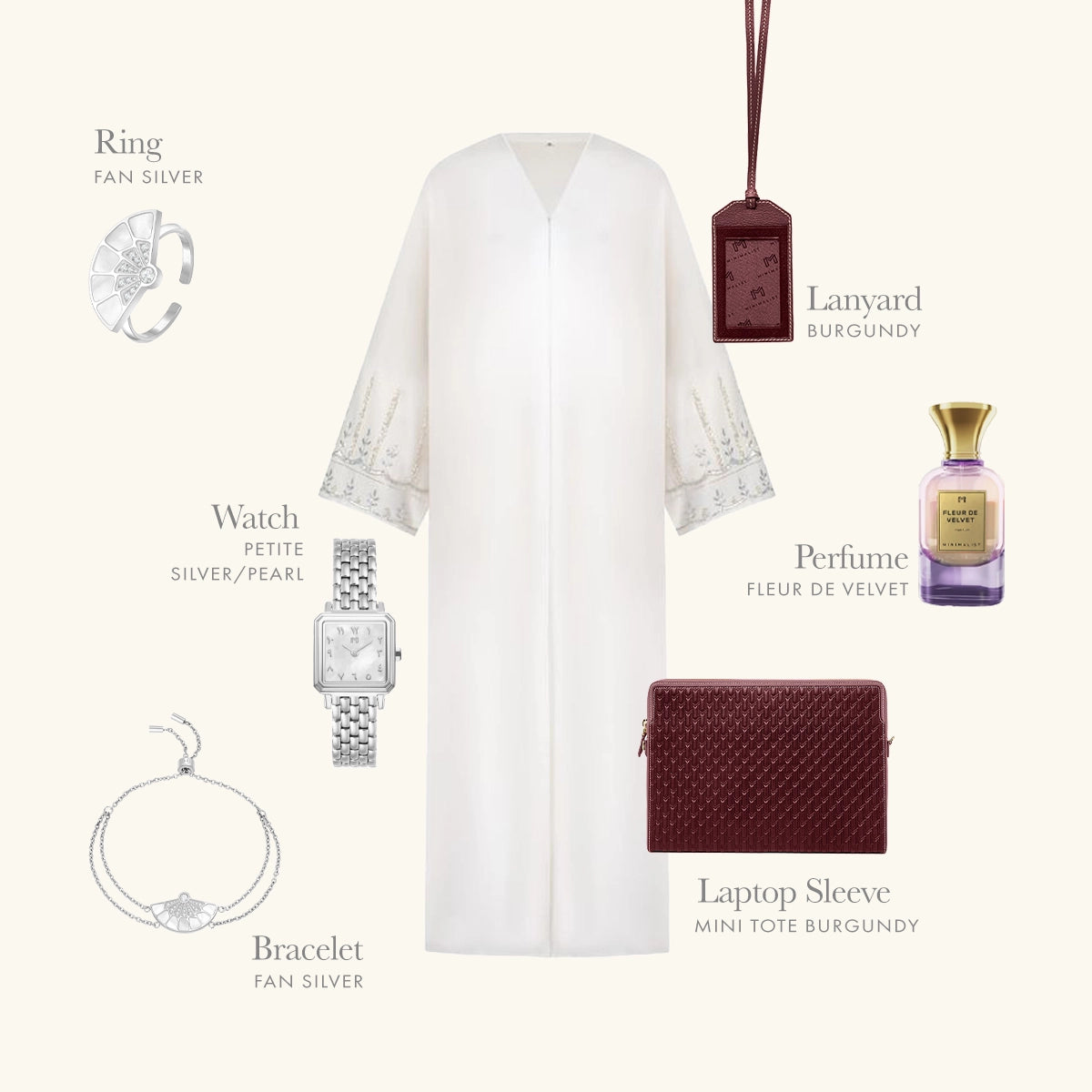 Laptop Sleeve / Burgundy