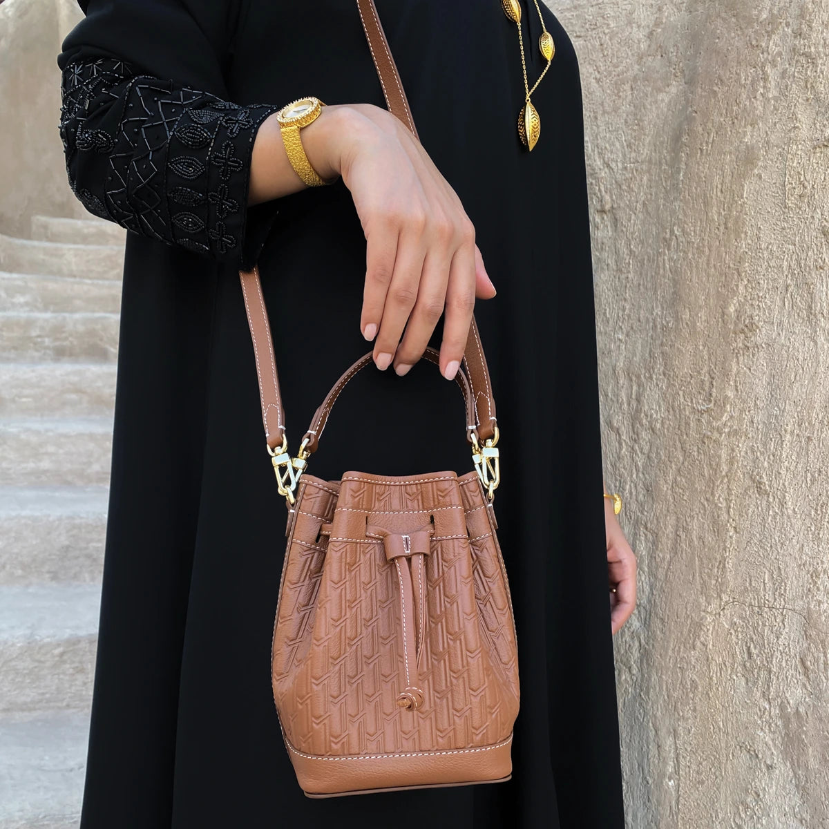Sheikha Handbag / Tan