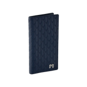 Camel Leather Navy / Silver