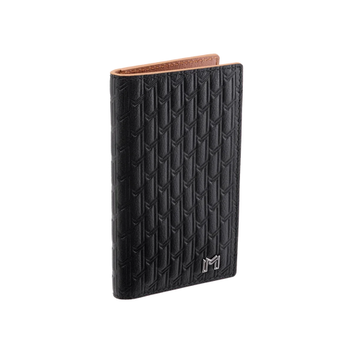 Camel Leather Black & Tan / Silver