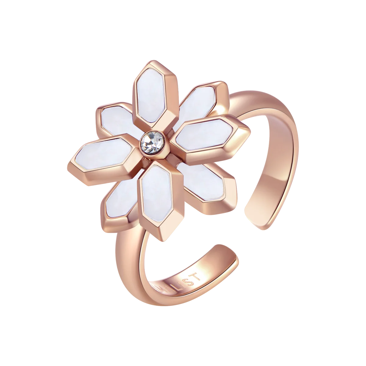 Lotus / Set Pearl Rose Gold