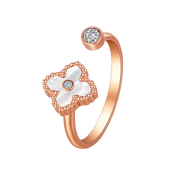Mini Joory / Ring Pearl Rose Gold