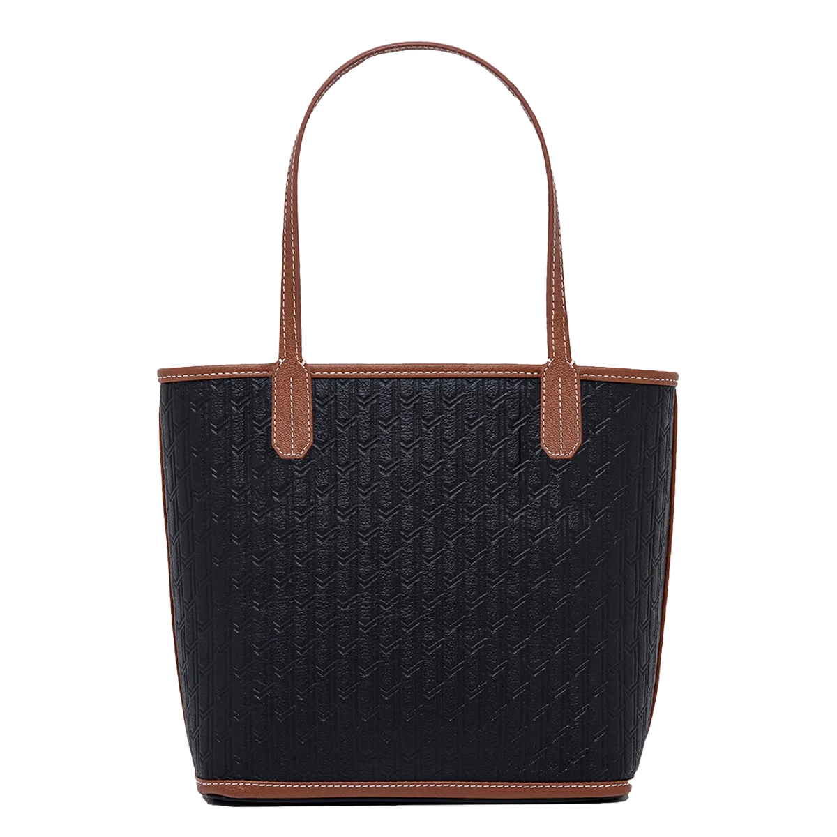 Mini Tote Bag Black / Tan