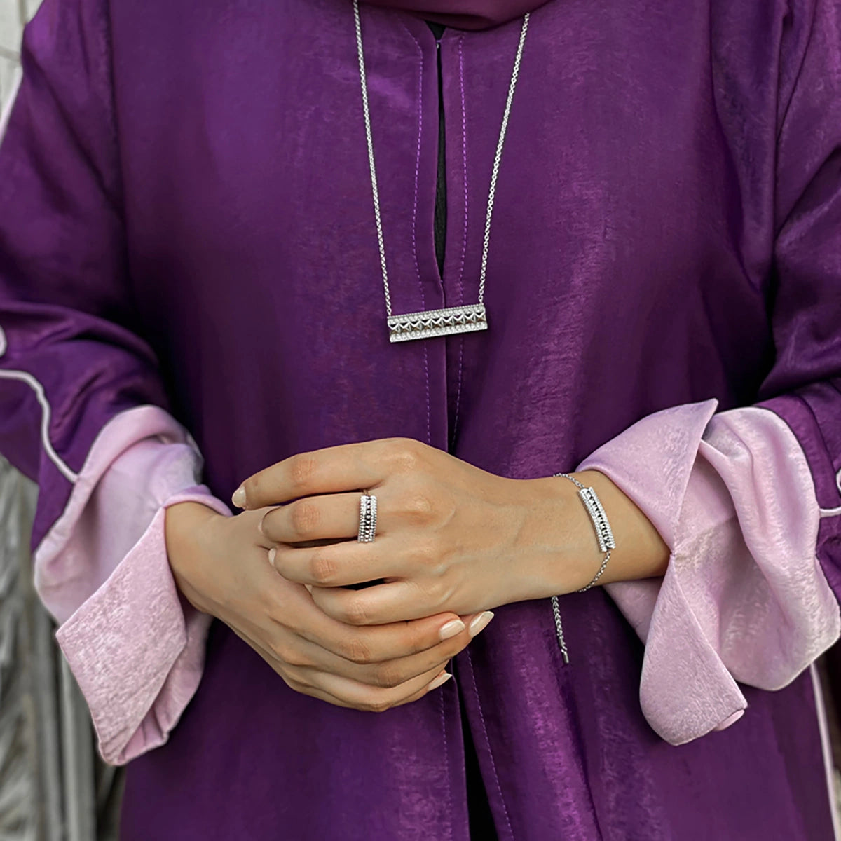 Noora / Necklace Silver